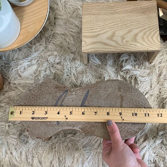 Handmade Artist Signed Stoneware Wall Taper Candle Wall Sconce Studio Pottery - Picture 9 of 17